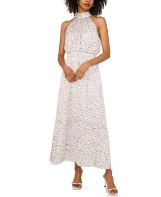 Vince Camuto Women's Halter-Neck Maxi Dress - Macy's