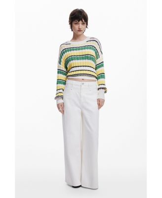 Women's Colorful striped sweater