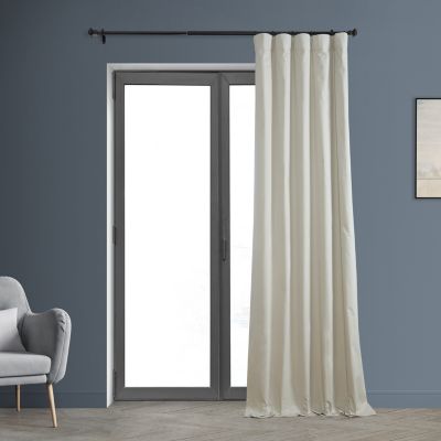 Solid Cotton Hotel Blackout Curtain