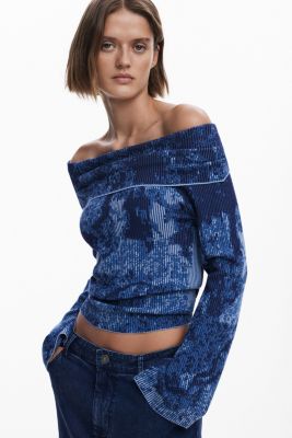 Women's Boat neck sweater