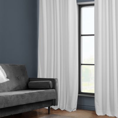 Heritage Plush Velvet Room Darkening Curtain