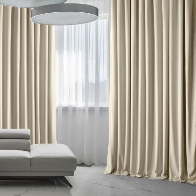 Extra Wide Signature Plush Velvet Hotel Blackout Curtain