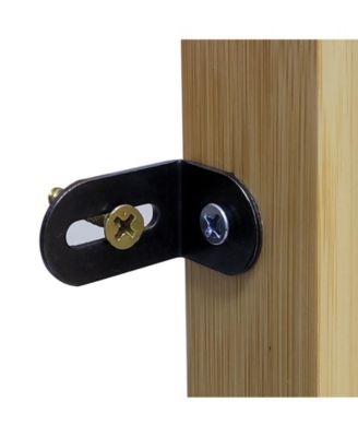 Over The Toilet Storage Rack Bathroom Organizer with 3 Tier Adjustable Height Shelf