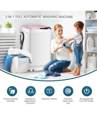 Full-Automatic Washing Machine with Built-in Barrel Light