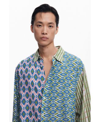 Men's Long-sleeve Jacquard shirt