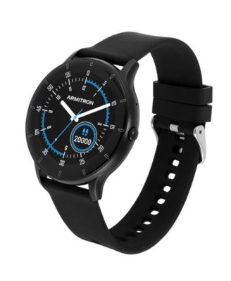 Connect Link Black Silicone Smartwatch, 45mm