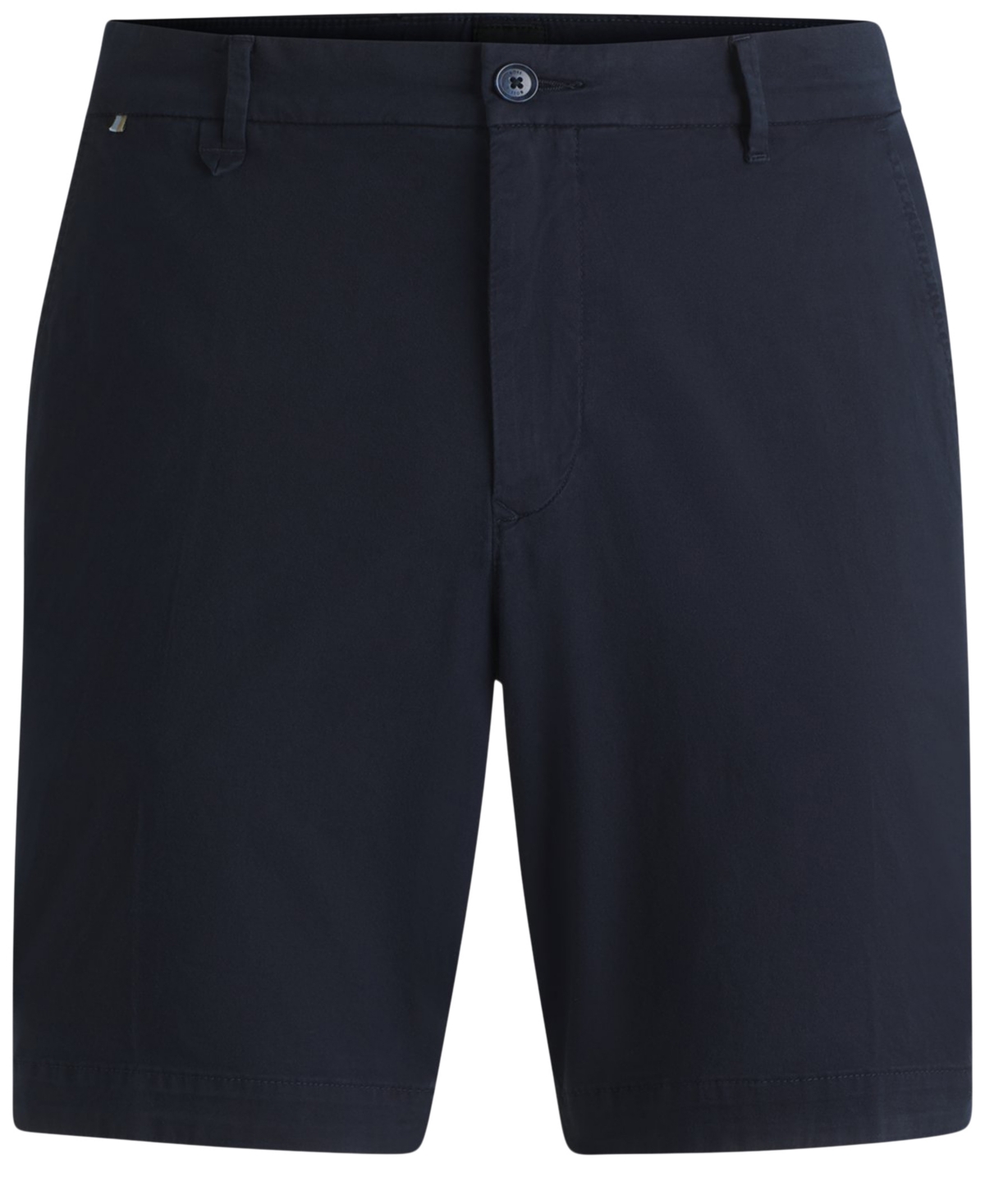 Hugo Boss S-commuter Slim-fit Shorts In Dark Blue