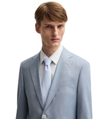 Men's Micro-Pattern Jacquard Silk Tie