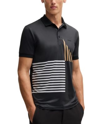 Hugo Boss - Men's Digital Print Regular-Fit Paddy Polo