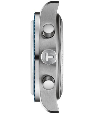 Men's Swiss Automatic Chronograph PR516 Stainless Steel Bracelet Watch 41mm