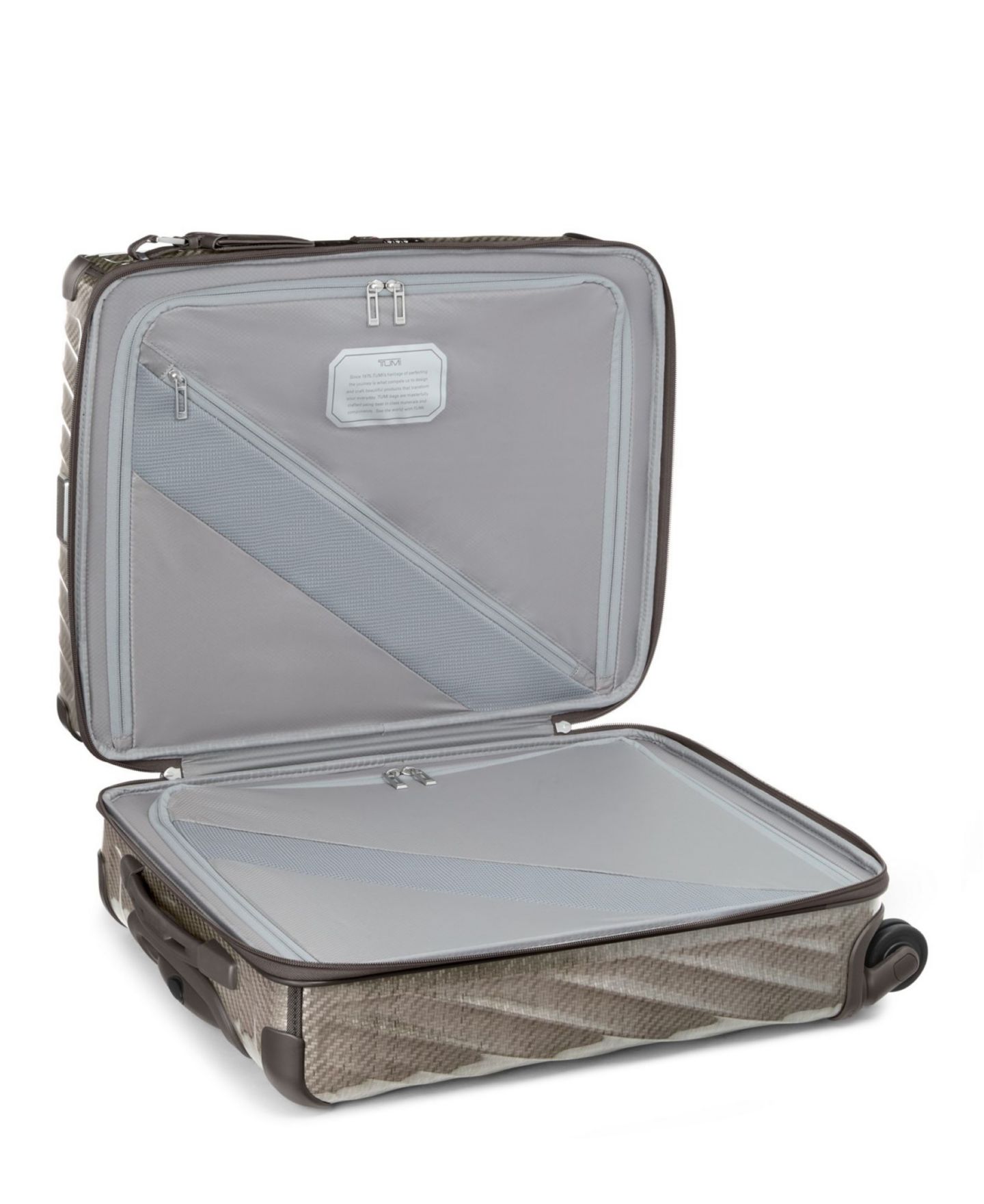 Чемодан TUMI 19 Degree Lite Continental Carry-On, цвет: Титановый серый — фото 3