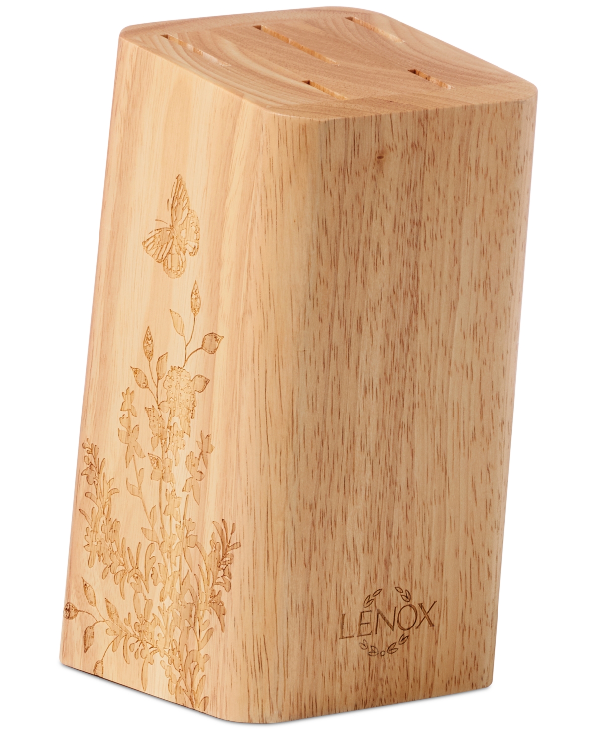 Lenox Butterfly Meadow Herb 6-pc. Cutlery Block Set