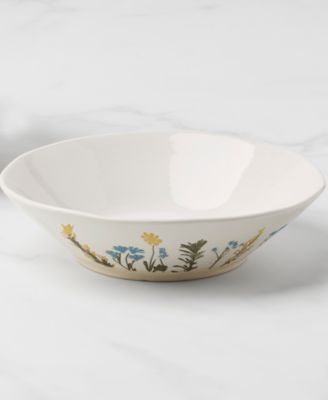 Wildflowers Pasta Bowls, Set of 4