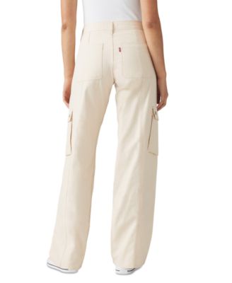 Women's Super Low Loose-Fit Cargo Jeans