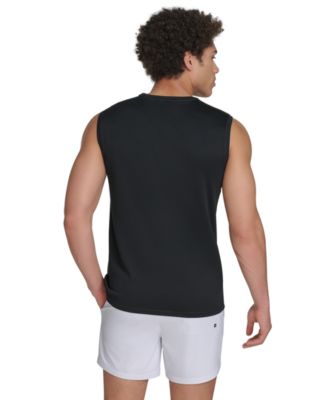 Men's Logo Sleeveless Swim Rash Guard