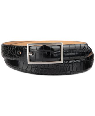 Calvin Klein - Skinny Center-Bar-Buckle Dress Belt
