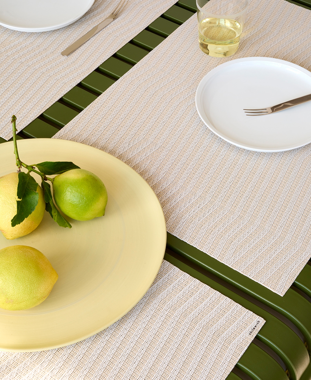 Chilewich Dune Rectangular Placemat In Canvas