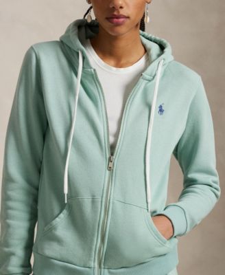Women's Cotton Fleece Full-Zip Hoodie Sweatshirt
