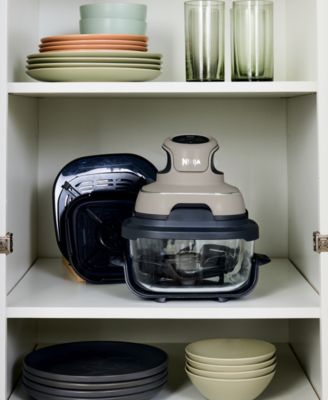 Crispi 4-in-1 Portable Glass Air Fryer Cooking System