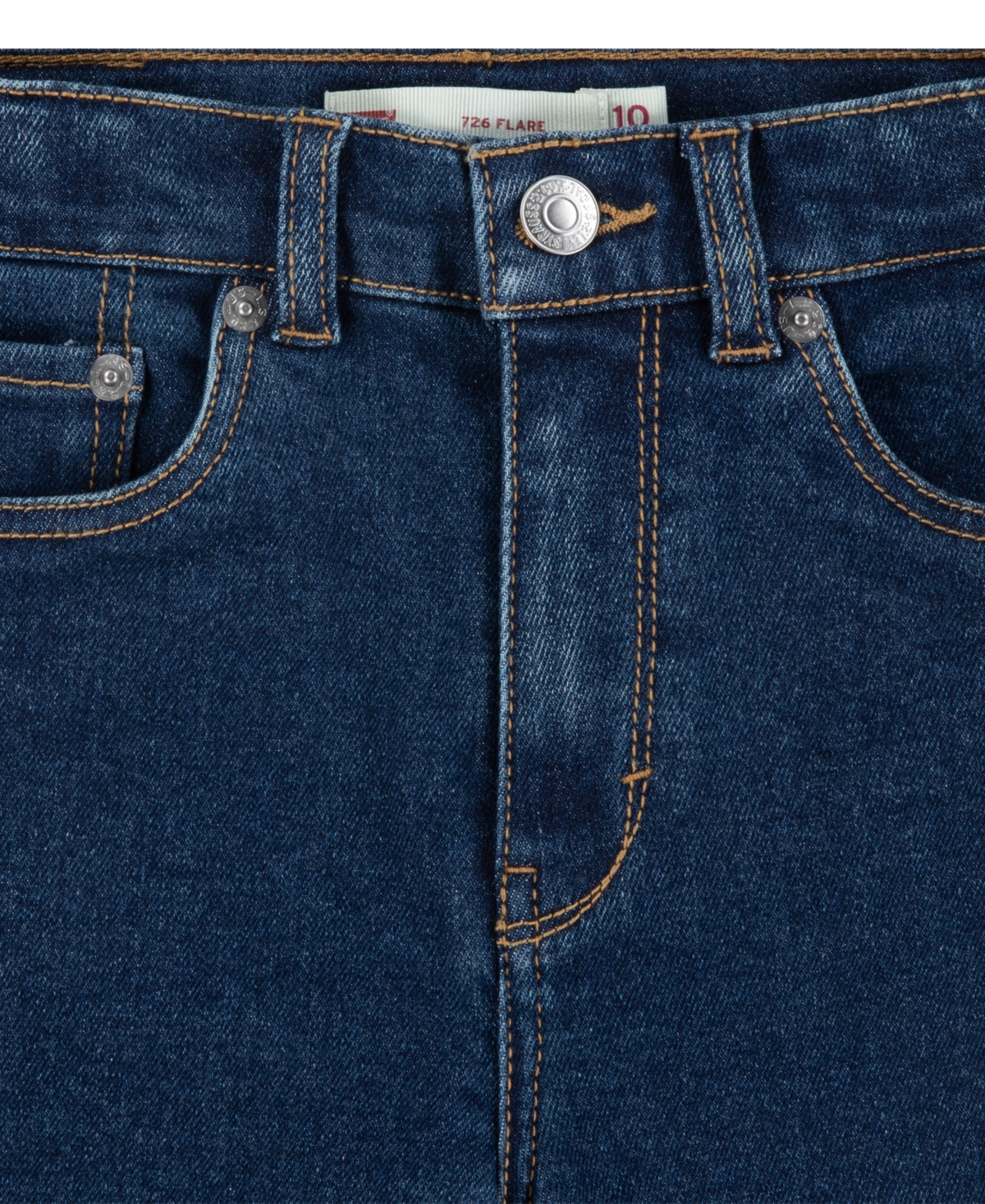 LEVI'S BIG GIRLS FADED ART FLARE JEANS 