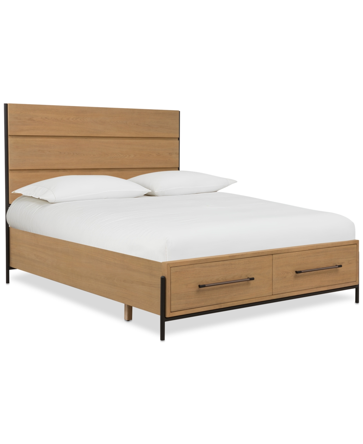 Macy's Linstead King Panel Storage Bed In No Color