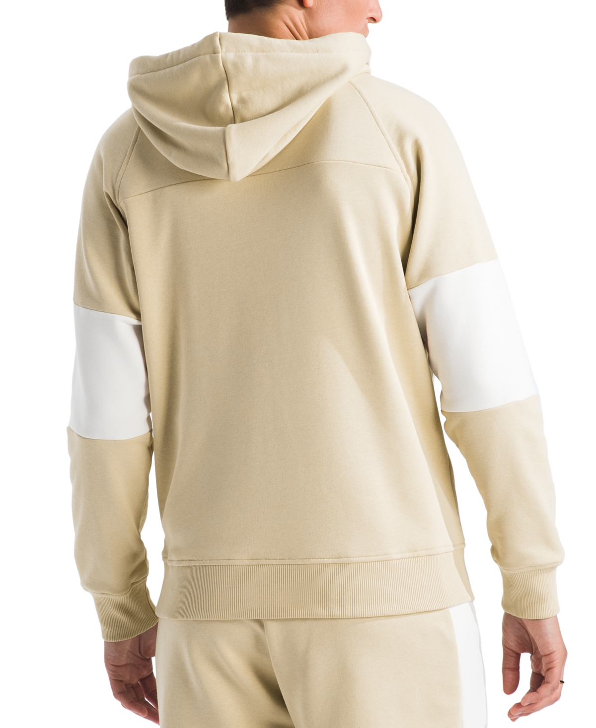 The North Face Women's Colorblocked Raglan-sleeve Hoodie In Gravel