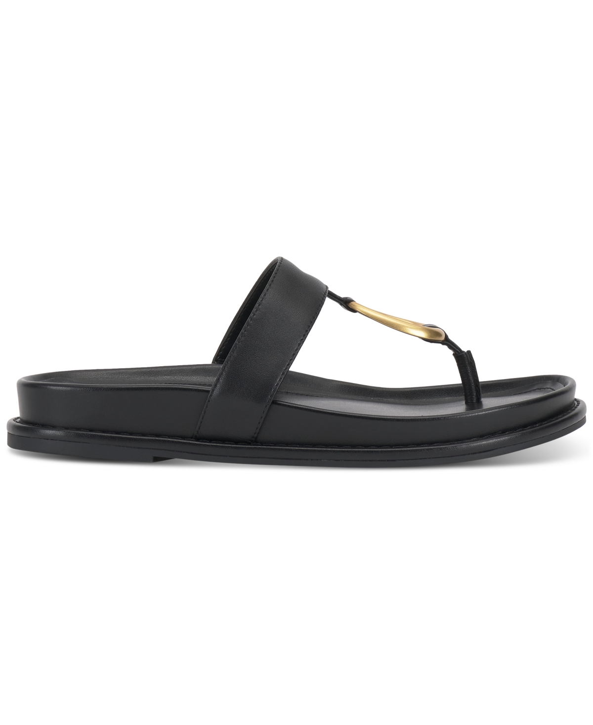Vince Camuto Genri Flip Flop In Black