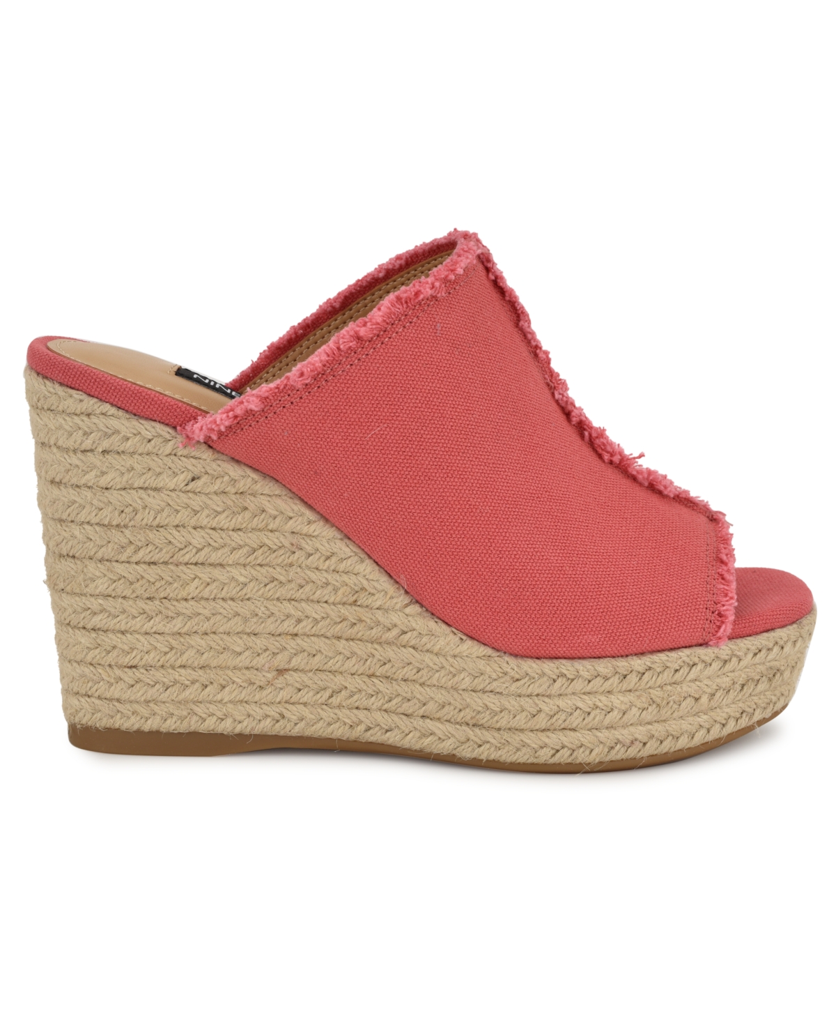 Nine West Baja Platform Wedge Sandal In Pink