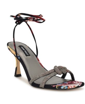 Nine West Reida Sandali Con Tacco A Spillo Donna – Punta Aperta, 10 Cm