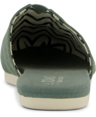 Women's Alpargata Espadrille Almond Toe Mules