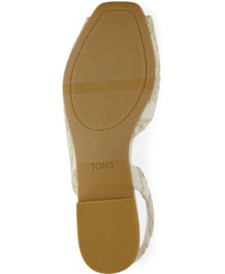 Women's Briella Open Toe Slingback Flat Sandals