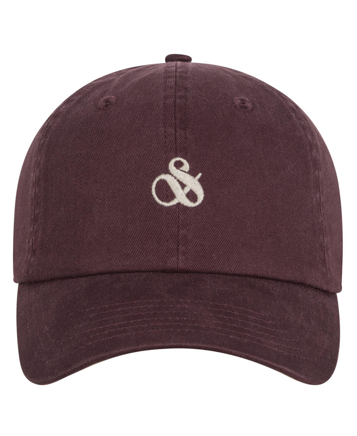 Scotch & Soda Men's Cotton Adjustable Cap In Maroon