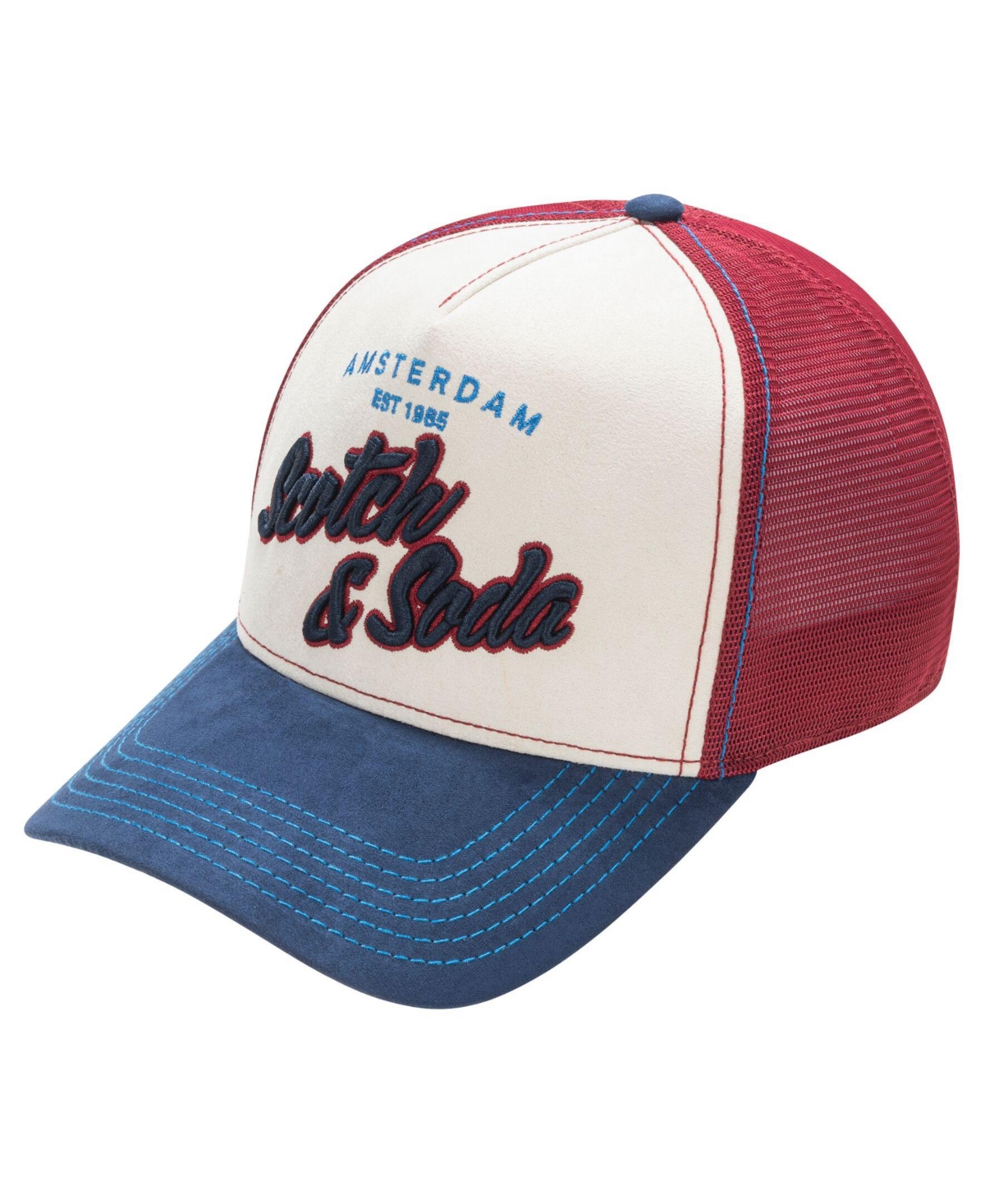 SCOTCH & SODA MEN'S ALTOS ADJUSTABLE TRUCKER CAP 