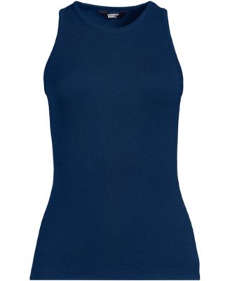 Women's Drapey Rib Fitted Tank Top