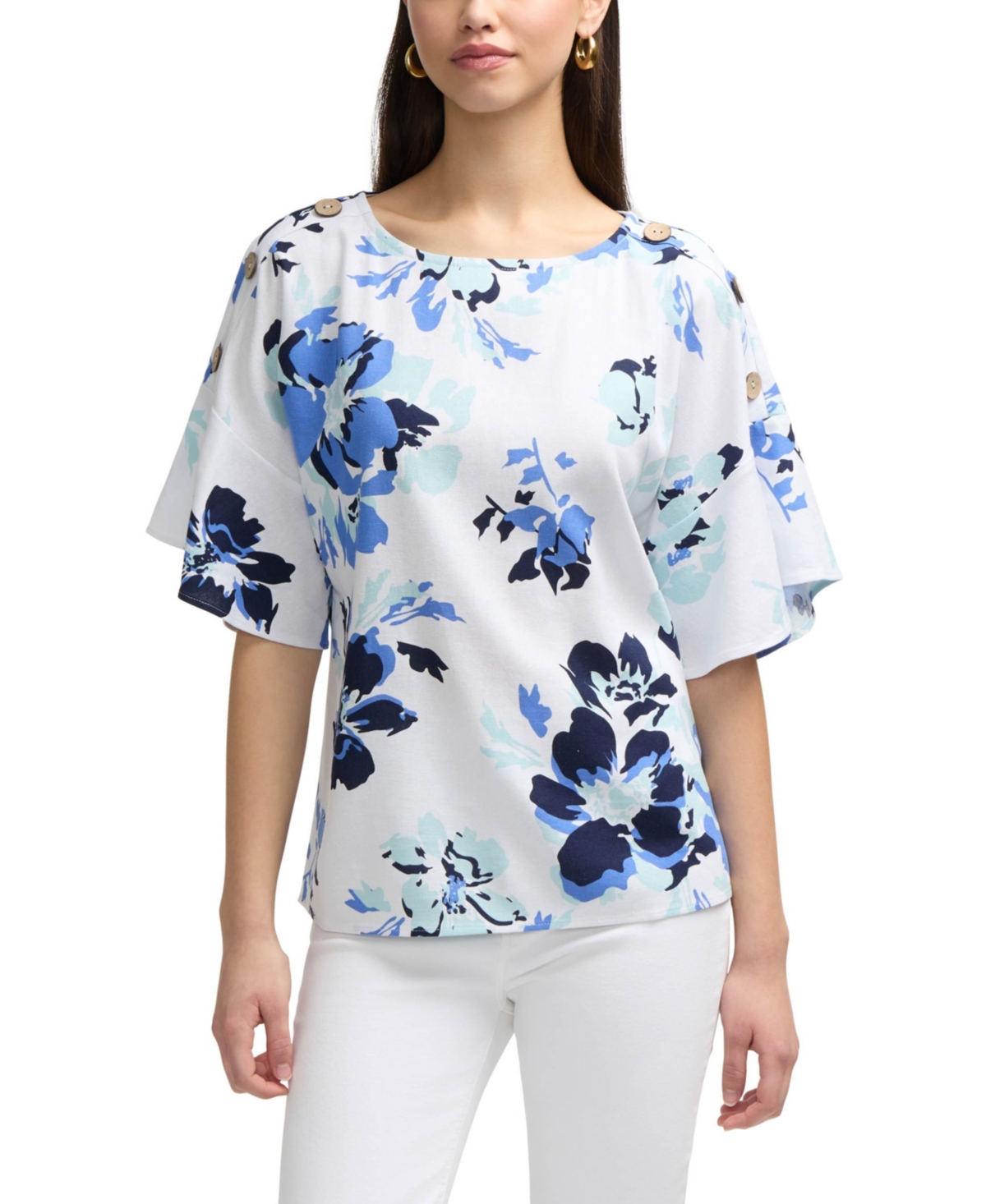 Women's Dolman Sleeve Top - Lt olive