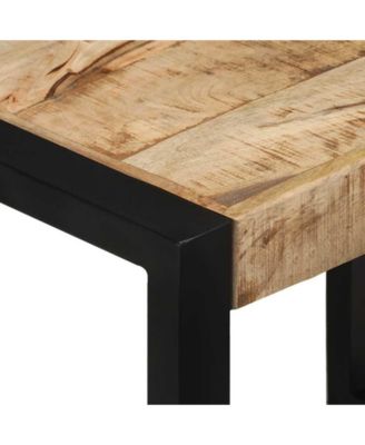 Nesting Tables 3 pcs Solid Mango Wood