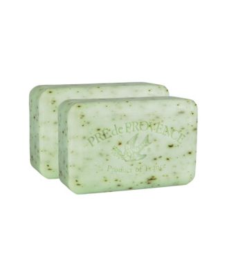 Pre de Provence Moisturizing 250g French Soap Bar Quad-Milled Long Lasting Moisturizing Rich and Creamy Lather Set of 2 - Rosemary mint 24$