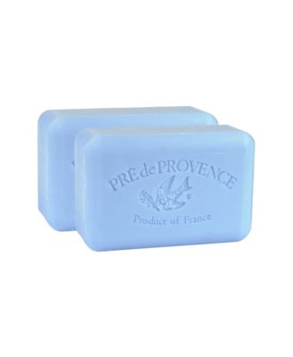 Pre de Provence Moisturizing 250g French Soap Bar Quad-Milled Long Lasting Moisturizing Rich and Creamy Lather Set of 2 - Starflower 24$