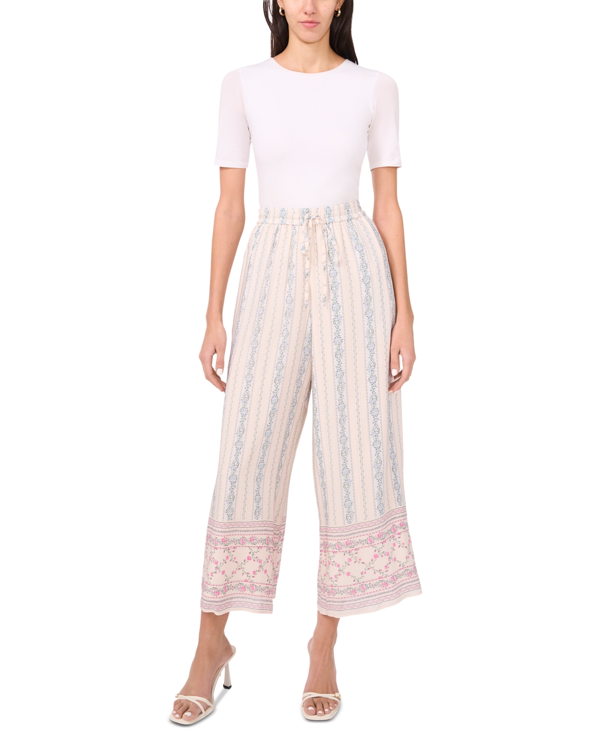Women's The Rosalie High-Rise Cropped Pants - Soft Cream