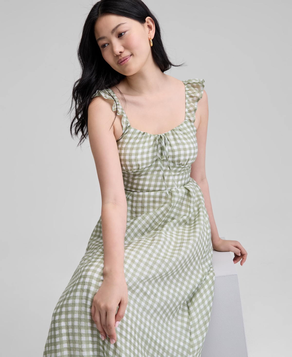 Shop And Now This Women's Printed Sleeveless Maxi Dress, Exclusively At Macy's