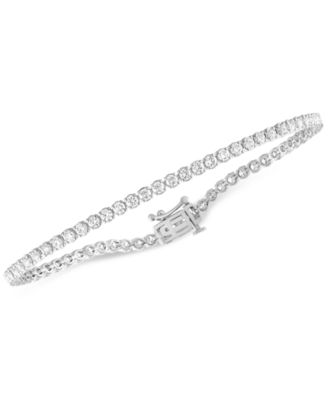 Forever Grown Diamonds - Lab-Grown Diamond Bracelet (3 ct. t.w.) in Sterling Silver