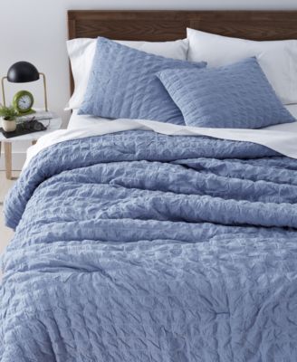 Seersucker 3-Pc. Comforter Set, Full/Queen