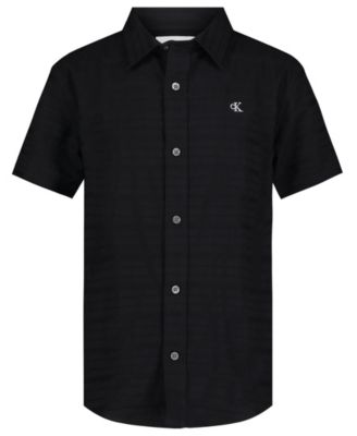 Big Boys Variegated Dobby Shirt