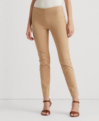 Twill Cropped Skinny Pant