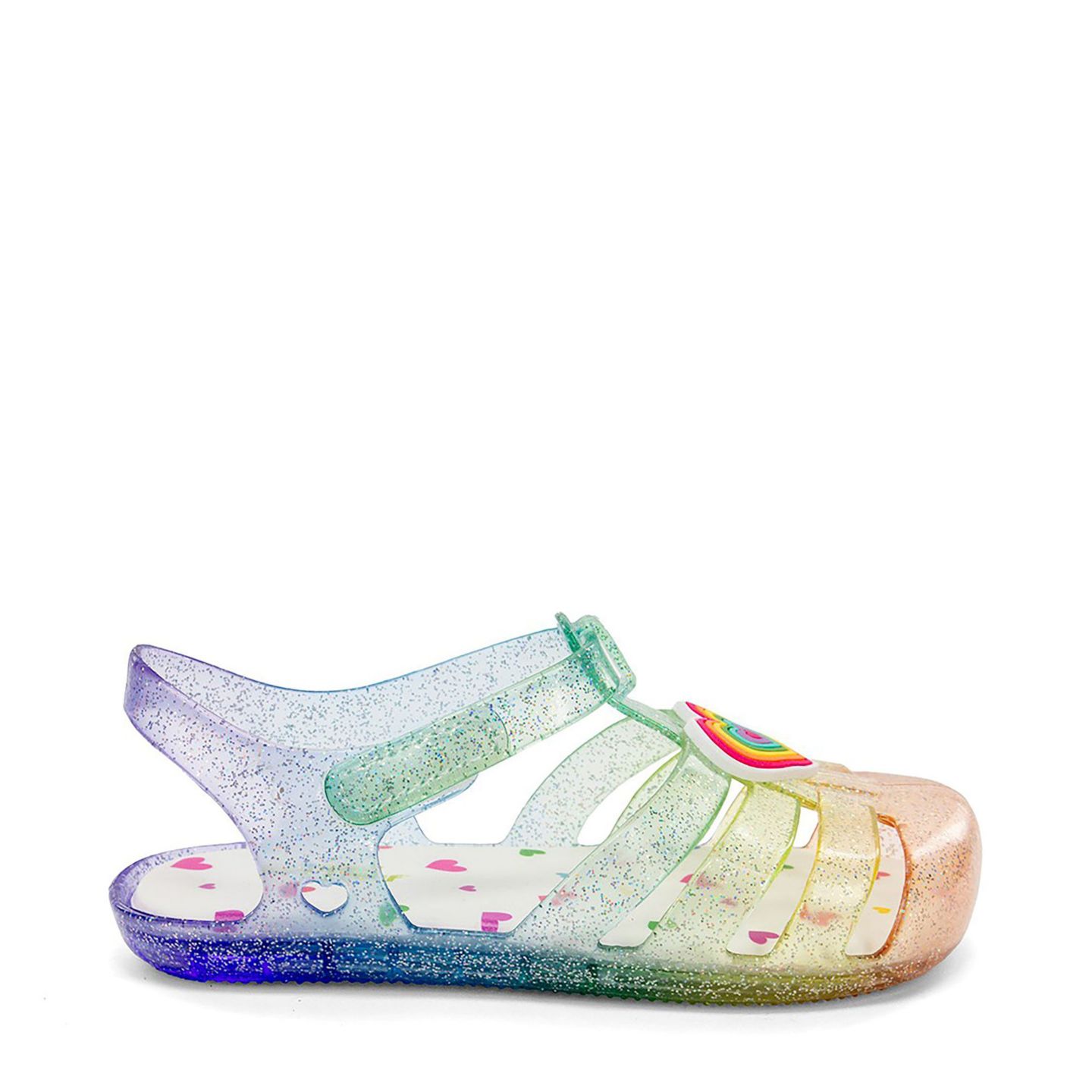 Сандалии Western Chief Wonder Everglitter Heart Lighted Sandal для девочек, цвет: Разноцветный — фото 3