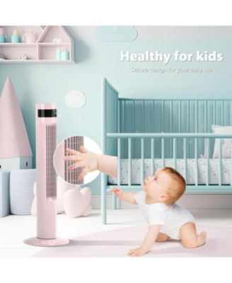 36" Tower Fan, bladeless, quiet, oscillating, 3