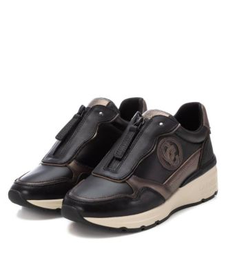 Carmela Collection Women's Leather Casual Sneakers By Xti