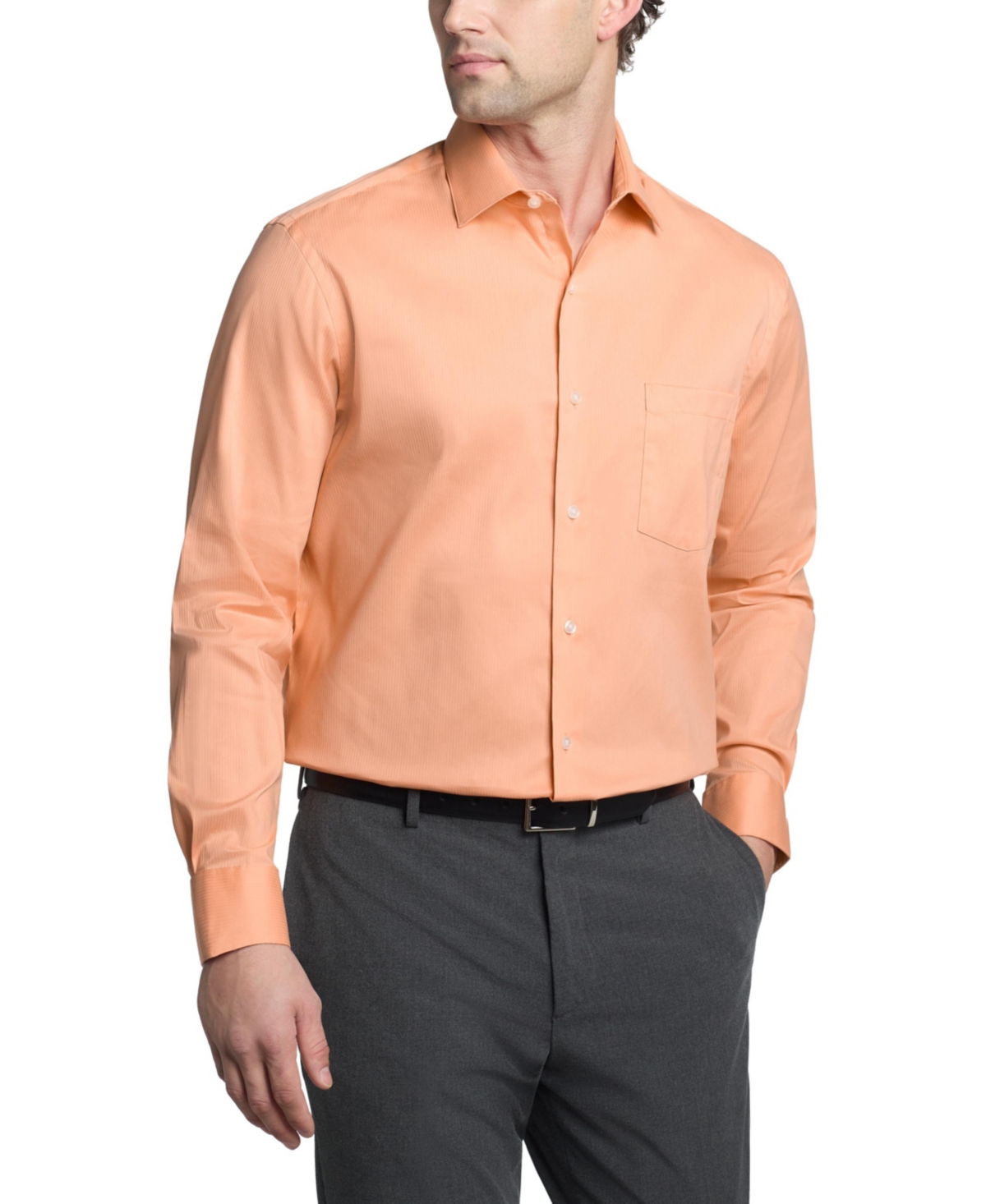 VAN HEUSEN MEN'S REGULAR FIT EVERYDAY DEFENSE DRESS SHIRT 