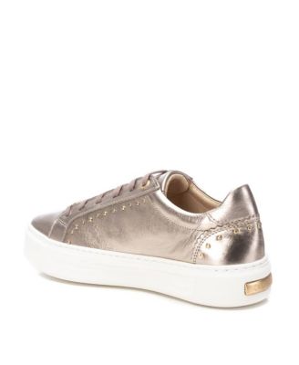 Carmela Collection Women's Leather Casual Sneakers By Xti