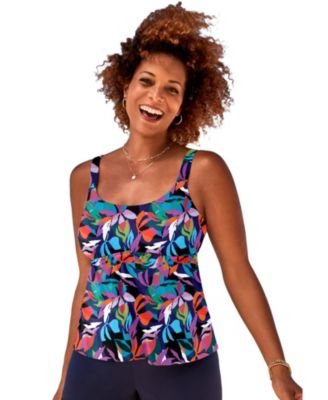 Women's Flared Tankini Top